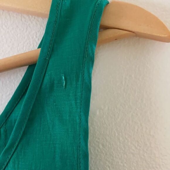 Forever 21 Green Fit & Flare Sleeveless Dress Medium - Picture 2 of 6